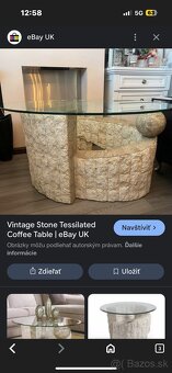 Dizajnové sklenené stolíky - 7