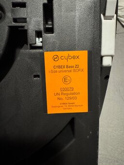 Predám cybex cloud Z2 + vajičko cybex Ferrari - 7