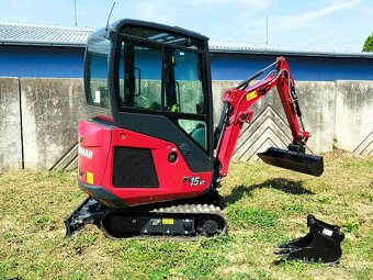 Pásové rýpadlo Yanmar SV15VT minibager (1.700kg) záruka - 7