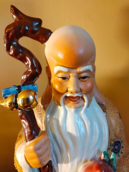 3 čínske sochy porcelán - 7