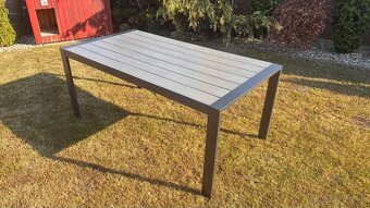 Hliníkový záhradný stôl 176x90 - 7