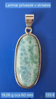 Larimar, Pink larimar, mesačný kameň - 7