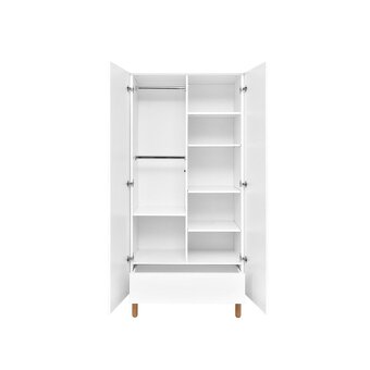 Šatníková skriňa do detskej izby TOTEME - Botanic - biela - 7