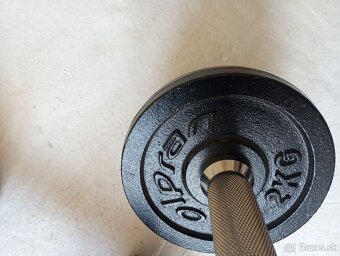 Nakladacie liatinové jednorúčky 3 x 10 kg - NOVÉ - 7