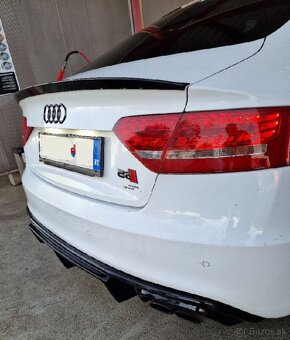 AUDI A5 SPOJLER NA KUFOR - lipko na kufor A5 B8 B8.5 - 7