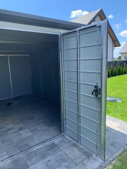 Záhradný domček TOOL SHED 3×3 m – RAL9002 / RAL7016 - 7
