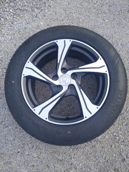 18" sada alu HONDA CRV + letné pneu 225/60 R 18. - 7