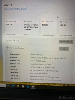 Notebook Lenovo i5-1035G1,8GBDDR4,IntelUHD,512GBSSD - 7