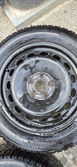 Predám plechové disky 205/55 R16 - 7