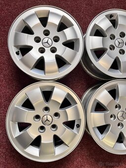 5x108 R15 Mercedes Citan ORIGINÁL Alu disky - ET 44 - 7