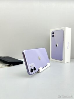 iPhone 11 PURPLE TOP STAV NOVÁ BATÉRIA - 7