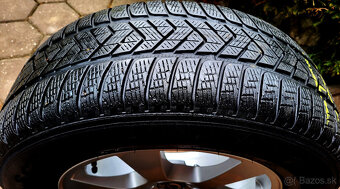 alu R17 5x108, senzory, zimné pneu 235/65, orig. Volvo XC60 - 7
