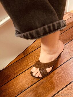 🤎 🤎 Jedinečné Ručne Vyrábané Sandále KORK-EASE (Wedge, 11. - 7