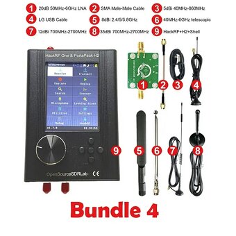HackRF Portapack H2 HackRF one Mayhem - 7