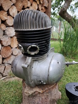 Predám motor po GO na motocykel Jawa 250/559 panelka - 7