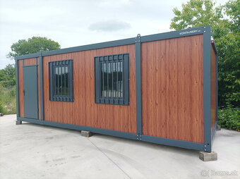 Chatka, záhradný domček, kancelársky kontajner 6x3m-skladom - 7