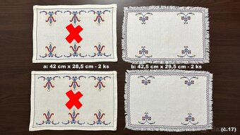 Vyšívané obrusy - 7