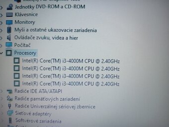 predám Fujitsu Lifebook A544-Intel corei3 -4gb ram -bez bat. - 7