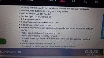 EVOLVEO EASY PHONE XR - 7