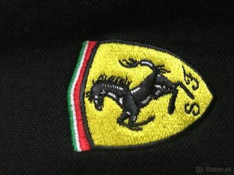FERRARI originál pánske polotricko/black XL - 7