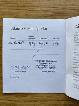 Mikuš Diamonds | Diamantová obrúčka | Pôvodná cena 1850€ - 7