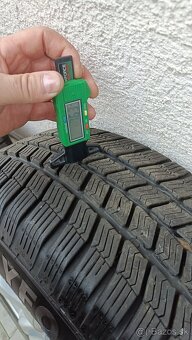 5x112 R16 HLINÍKOVÉ DISKY 215/65 R16 ZIMNÉ PNEUMATIKY - 7