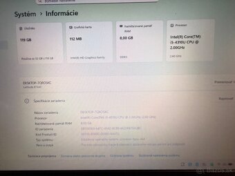 Dell Latitude E7440 / i5 / 8GB RAM / SSD / Win 11 Pro - 7