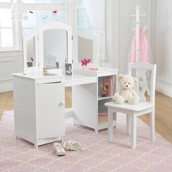 Toaletný - kozmetický detský stolík KIDKRAFT - 7