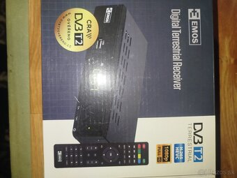 Predám DVBT-2 prijímače T2/C + izbové aktívne DVBT antény - 7