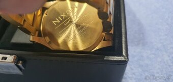 Nixon Zlaté hodinky aj strieborne veľká nad 5cm priemer - 7