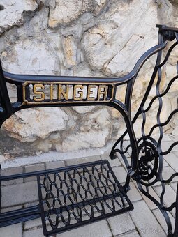 Konštrukcie šijaci stroj Singer - patina - 7