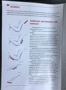 Masážny vankúš Casada Maxiwell - pekný stav - 7