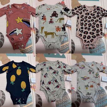 Lindex balik 62-68 body, pyzamka cca 45ks - 7