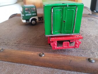 Stará plechová hračka - kamión RABA - 7