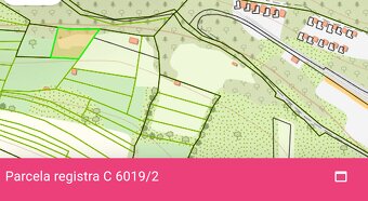 Predám pozemok v k.ú. Dolná Súča 1482m2 - 7