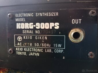syntetizátor Korg 900PS - 7