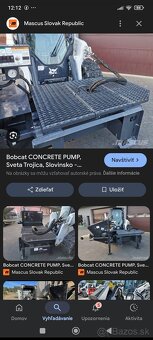 Čerladlo na betón na nakladač - 7