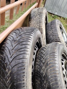 Mám na predaj zimné pneumatiky 5x112 R15 - 7