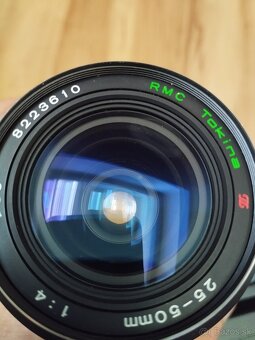 Zniz, cena ... Fotoaparát A1 s obj Tokina 25-50 - 7