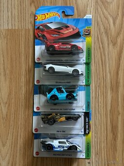 Hot wheels autíčka nové neotvorené 5 kusov (c) - 7
