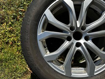R 18 Audi Q5 original Alu disky + zimné gumy 6,9mm dezén - 7