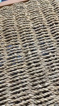 3 ratanové komody kufre, hnedé, prírodné drevo, prírodný rat - 7