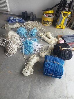 Predám laná , pevné aj tenšie , lacno - 7