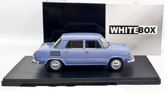 ŠKODA 1000 MB v mierke 1:24 ------------ KOVOVÝ, NOVÝ - 7