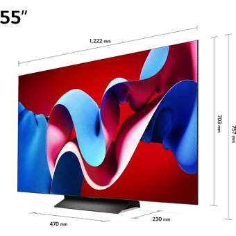 LG 55" Ultra HD OLED55C44 televízor - 7
