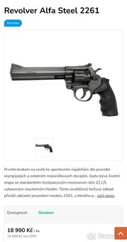 Revolver alfa Steek 2261 6" - 7