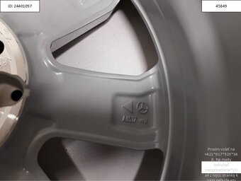 Mercedes GLK orig. alu disky 8J R18 5x112 ET56,5 1240 - 7