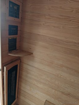 Dvojmiestna infrasauna sirka 120cm - 7