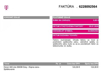 HONOR 400 LITE 256GB + HONOR CHOICE SPEAKER PRO - 7