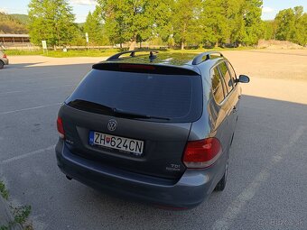Predám vw golf 6, 1.6 tdi variant bluemotion, 7 st dsg - 7